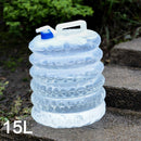 1 pc 15L Outdoor Water Bucket Foldable PE Bottle Container with Faucet Best Hot