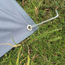 Oxford Cloth Grey Color Outdoor Waterproof Mat Outdoor Bed 220x150cm