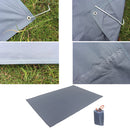 Oxford Cloth Grey Color Outdoor Waterproof Mat Outdoor Bed 220x150cm