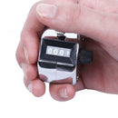 Finger-Clicker Mechanical Hand-Tally-Counter 4 Digit Mini Sports for Trainning