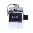 Finger-Clicker Mechanical Hand-Tally-Counter 4 Digit Mini Sports for Trainning