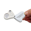Magnifier Magnifying Glass Jewelry Coins Stamps Antiques with LED light