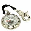 Keychain Zinc Alloy Compass Mini Portable Outdoor Direction Indicator