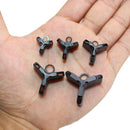 100pcs Fishing Treble Hooks Protector 5 Sizes Mixed Hook Safety Cover Caps