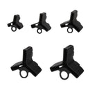 100pcs Fishing Treble Hooks Protector 5 Sizes Mixed Hook Safety Cover Caps