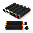 Handlebar-Grips Bicycle Mountain-Bike-Lock Rubber Road-Cycling on Anti-Skid