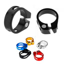 Seat Post-Clamp Bicycle-Seat Carbon-Fiber Mountain-Bike Road Outdoor Durable