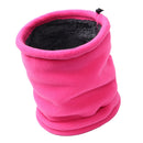 One Size Fits All Neck Scarf Winter Head Protective Warm Fleece Hat