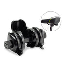 Bicycle Alloy Saddle Seat Clamp Bike Cycle Seat Post Quick Release Fashion Black