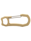 Keychain Buckle Gear Locking-Carabiner Spring Brass Climbing Camping-Tool