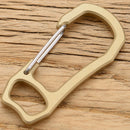 Camping Hiking Carabiner Locking-Hook-Ring-Key Outdoor-Tools Brass Climbing New