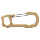 Keychain Buckle Gear Locking-Carabiner Spring Brass Climbing Camping-Tool