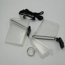 Case Gear-Accessories Money-Id-Cards Scuba-Diving-Kayaking Waterproof Rope-Clip