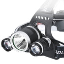 LED Headlamp Flashlight Hunting Fishing Rechargeable Waterproof Head Light