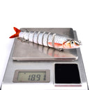 Lure Plastic Baits Hard Sub-multi-section Fish Bait Stable and Smooth NEW