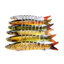 1 PC Lure Plastic Baits Hard Sub-multi-section Fish Bait Stable and Smooth Best