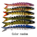 Lure Plastic Baits Hard Sub-multi-section Fish Bait Stable and Smooth NEW