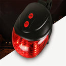 Bicycle-Light Bike Battery-Style Tail-Safety-Warning Rear Mini LED Mountain Bike