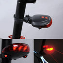 Bicycle-Light Bike Battery-Style Tail-Safety-Warning Rear Mini LED Mountain Bike