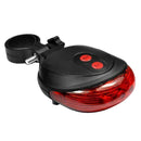 Bicycle-Light Bike Battery-Style Tail-Safety-Warning Rear Mini LED Mountain Bike