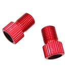 10Pcs Road Bike Presta To Schrader Valve Adapter Converter Bicycle Pump Tube