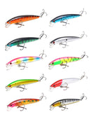 10 pcs New Simulation Bait Fish Soft Bait Vivid Fishing Lures Practical