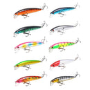 10 pcs New Simulation Bait Fish Soft Bait Vivid Fishing Lures Practical