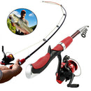 Spinning Fishing Rod and Reel Set Ultra Light Fishing Pole Tackle Tool Best Gift
