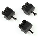 3PCS Black Arrow Brush Arrow Accessories Archery Replacement Hunting Searching