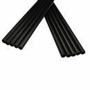 6x Outdoors Hunting 31-Inch 7.6mm Mixed Carbon Shaft Removable Arrows Black