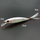 10pcs Fishing Lures Crankbaits Hook Baits Tackle Crank Fishing High Quality
