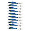 10pcs Fishing Lures Crankbaits Hook Baits Tackle Crank Fishing High Quality