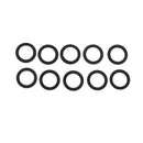 100pcs Axle Mounting Nuts + Truck Speed Rings Washers Skateboard Longboard