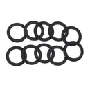 100pcs Axle Mounting Nuts + Truck Speed Rings Washers Skateboard Longboard