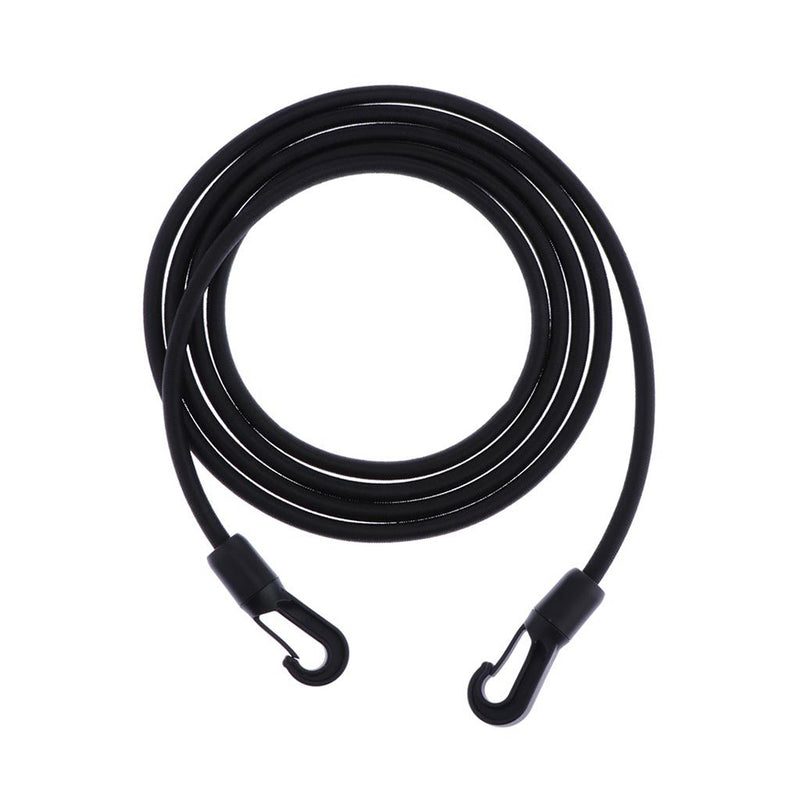 1.5m Plastic Coated Steel Wire Hooks Heavy Duty Bungee Lanyard with Clips