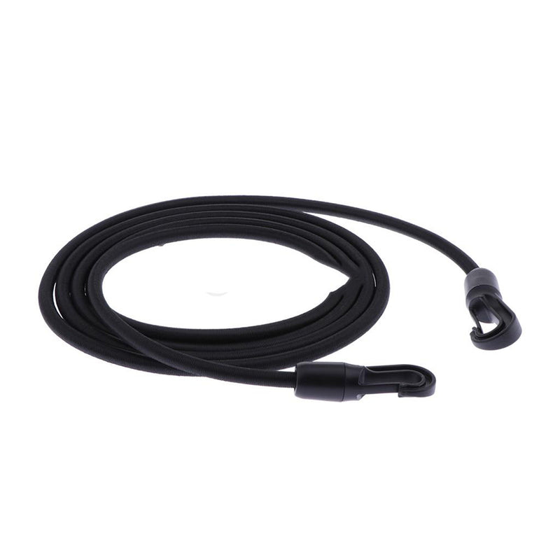 1.5m Plastic Coated Steel Wire Hooks Heavy Duty Bungee Lanyard with Clips
