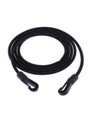 1.5m Plastic Coated Steel Wire Hooks Heavy Duty Bungee Lanyard with Clips