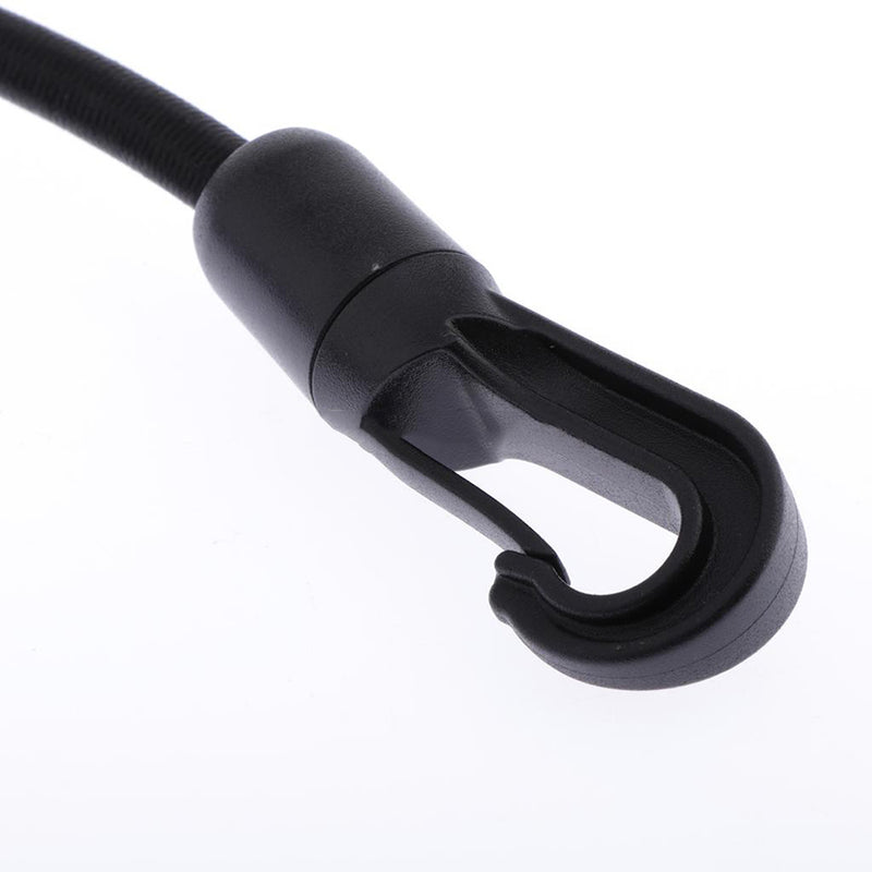 1.5m Plastic Coated Steel Wire Hooks Heavy Duty Bungee Lanyard with Clips