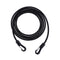 1.5m Plastic Coated Steel Wire Hooks Heavy Duty Bungee Lanyard with Clips