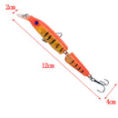 5X Fishing Lure Fishing Gear Bait Bionic Lure Hard Plastic Outdoor Soft Bait