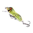 1pc For Frog Soft Plastic Floating Lure Clear Imitation Fishing Bait