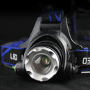 LED Head Light Flashlight Durable Zoomable Torch Bike Riding Lamp Flashlights