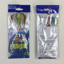 2 PCS Fishing Fish Skin 5-Hook Rig Lures Baits Luminous Hooks Practical