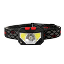6 Modes USB Rechargeable COB LED Headlamp Headlight Head Light Torch Flashlight