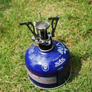 Portable Mini Heating Stove Camping Tent Picnic Cooking Heater Stainless Steel