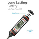 2 Meat Thermometer Digital BBQ Grill Kitchen Food Instant Read Probe Cooking Ste