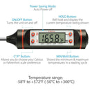2 Meat Thermometer Digital BBQ Grill Kitchen Food Instant Read Probe Cooking Ste