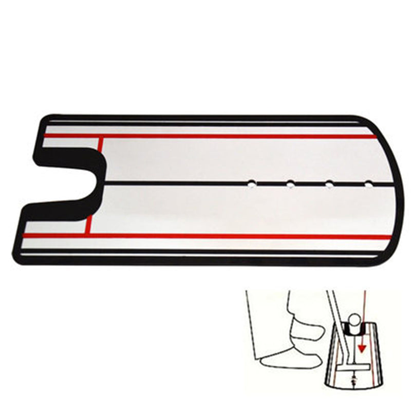 Pro Golf Putting Mirror Training Eyeline Alignment Swing Practice Trainer Aid