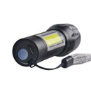 USB Charging LED Flashlight Electric Torch Lamps Powerful Zoom Rechargeable
