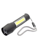 Outdoor Hunting High Power LED Flashlight Telescopic Zoom USB Charging